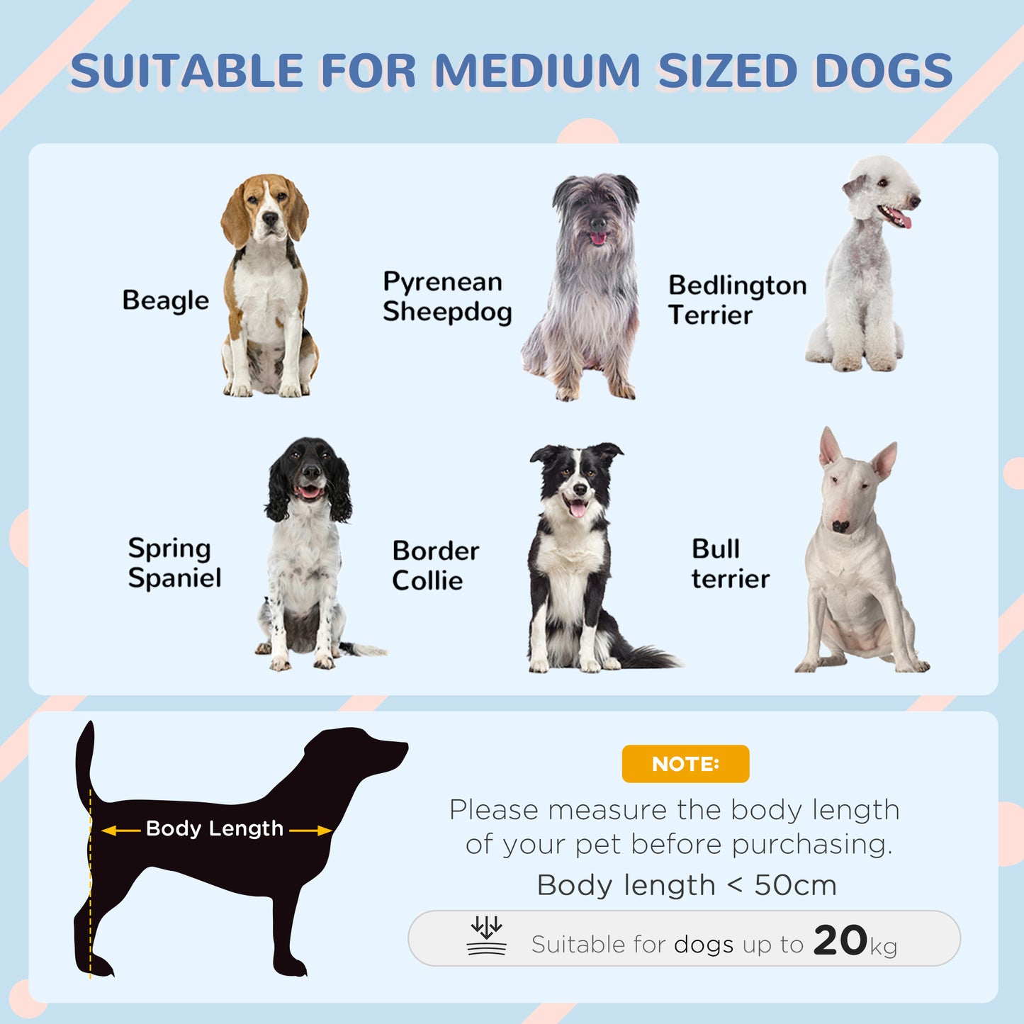 Outdoor Dog Kennel Wooden Dog House w/ Removable Floor, Anti-Corrosion Wood, for Medium Dogs, 75W x 88D x 82Hcm | PawHut-2