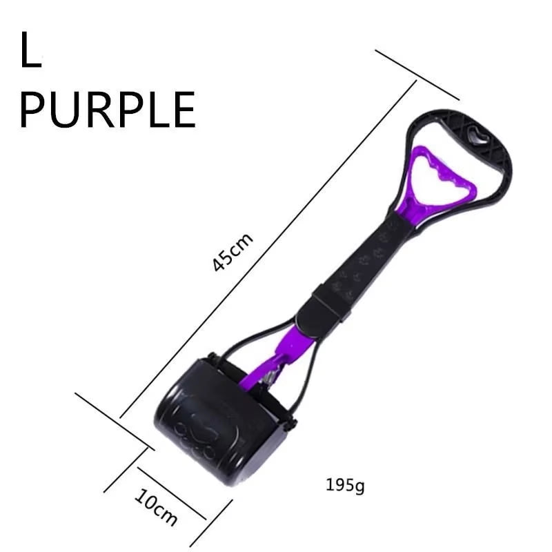 Pet Dog Long Handle Pet Pooper Scooper Dog Cat Waste Picker Jaw Poop Scoop Pick up Clean Waste Cleaning Tools Pet Supplies