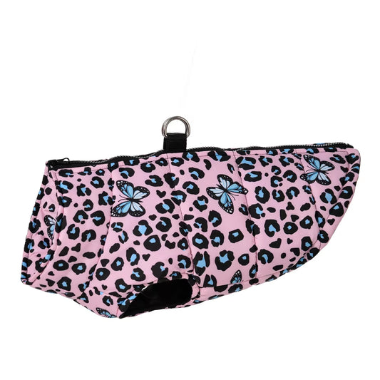 Winter Dog Clothes for Small Medium Dogs Waterproof Warm Leopard Christmas Puppy Jacket Coat Chihuahua French Bulldog Outfits